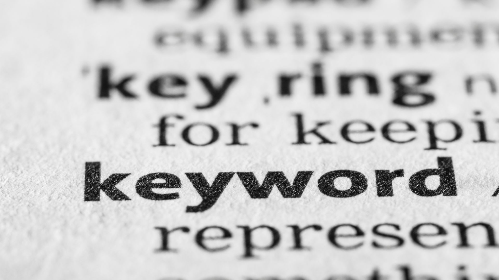 Infografía: Keywords, todo lo que necesitas saber